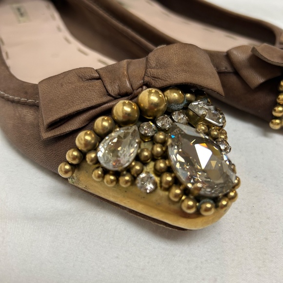 Authentic Vintage Miu Miu Ballet Flats!! - Picture 5 of 8
